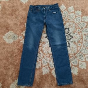 Levi's 511 blue straight jeans